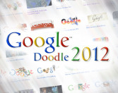 Os melhores Google Doodles de 2012