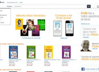 Amazon inaugura loja virtual no Brasil