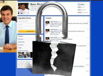 Falha na segurança digital de Beto Richa