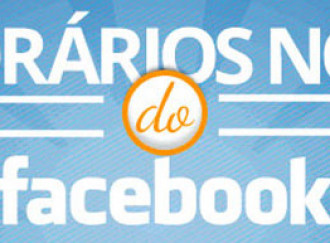 Estudo revela “horários nobres” do Facebook no Brasil