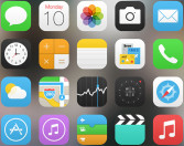 Apps redesenhados para iOS 7