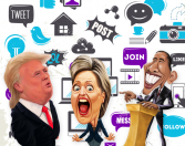 Políticos norte-americanos investem em mídias sociais de nicho
