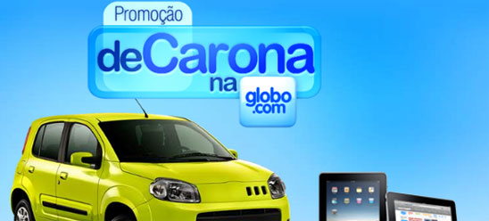 Promoçao “de Carona na Globo.com”