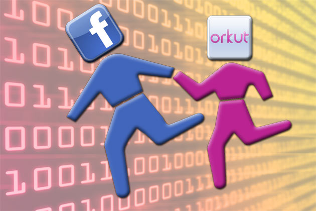 Facebook ultrapassa Orkut