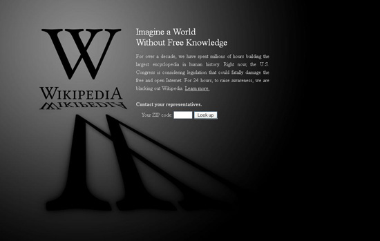 SOPA e PIPA, uma revolução na internet