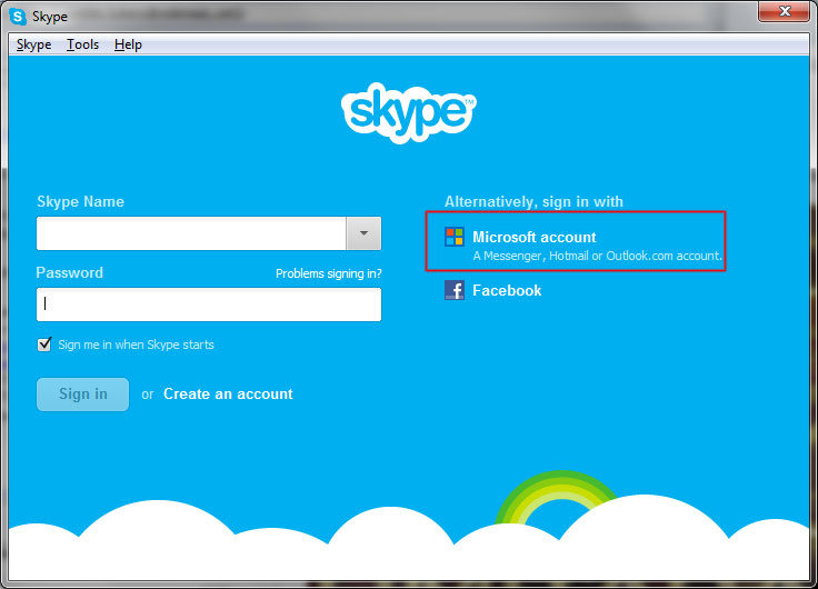 Como-integrar-seu-MSN-com-o-Skype