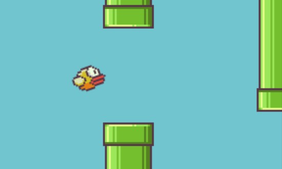 Game Over para Flappy Bird