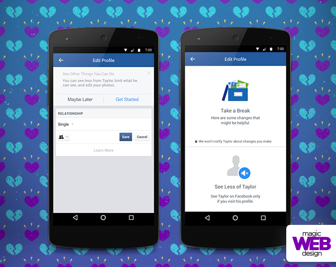 Facebook lança funções para ajudar a superar fim do relacionamento - Magic Blog