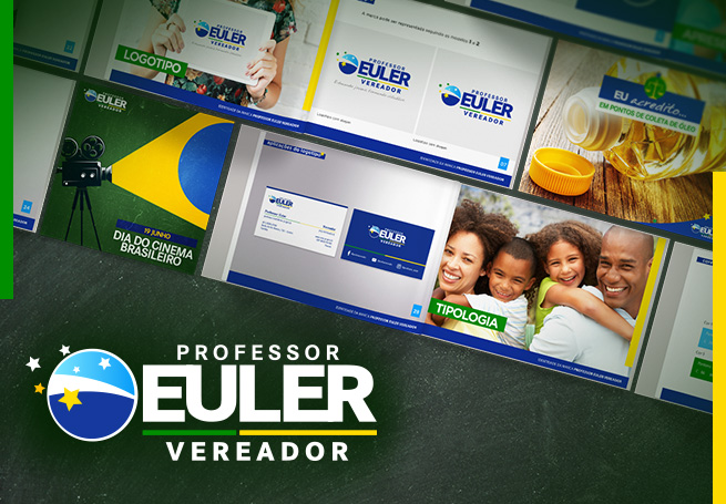 Professor Euler Vereador – Branding