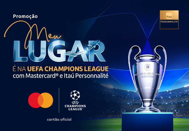 Promoção Meu Lugar é na UEFA Champions League