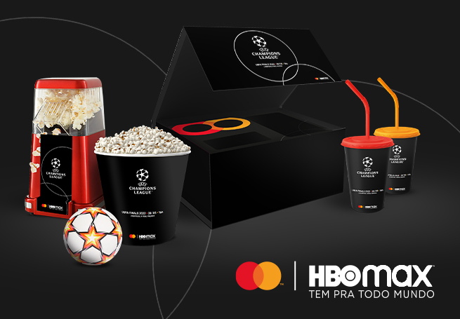 Mastercard e HBO Max - Kit UEFA