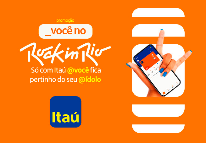 Você no Rock in Rio - Promoção Comercial do Itaú