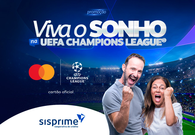 Viva o Sonho na UEFA Champions League® 