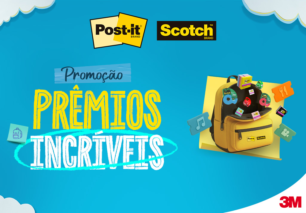 3M do Brasil – Scotch® e Post-it – Campanha Promocional